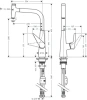 Смеситель Hansgrohe Talis 72826000