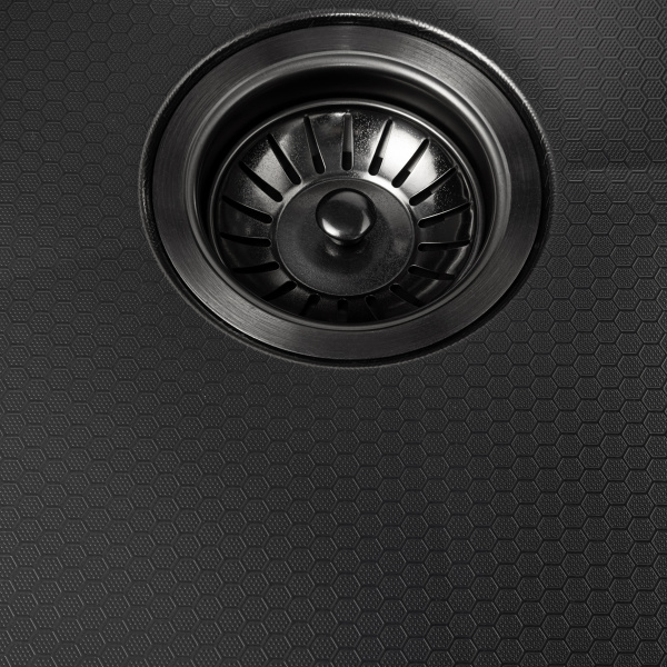 Кухонная мойка Arfeka Eco AR Black PVD Nano Decor 45х50