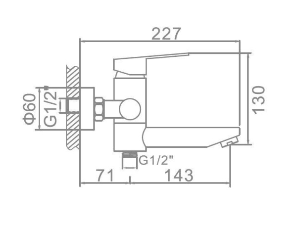 Смеситель с ручным душем Ledeme 73103 Смеситель с ручным душем Ledeme 73103