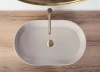Умывальник Rea Nadia 60 beige matt U9661