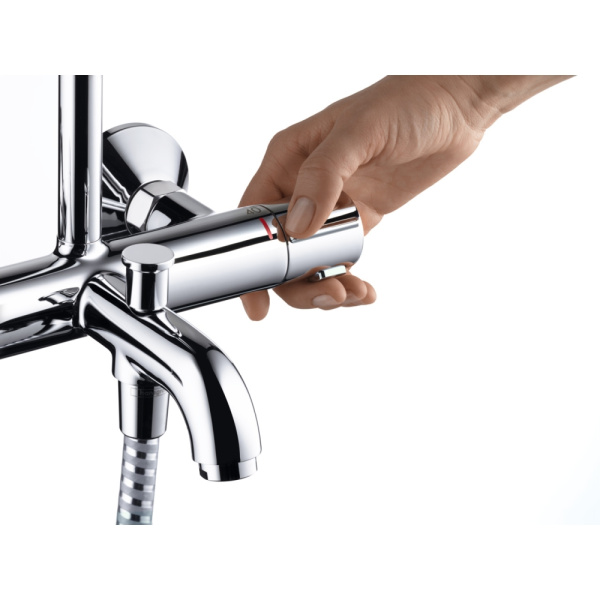 Душевая система термостатическая Hansgrohe Vernis Blend Showerpipe 200 1jet 26274000