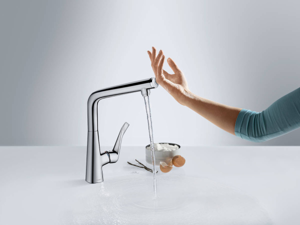 Смеситель Hansgrohe Metris Select M71 1jet 14883800