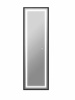 Зеркало Continent Norden Black LED 49х165