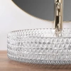 Умывальник Rea Cristal 39 Transparent U8881