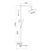 Душевая система Rose R3936H