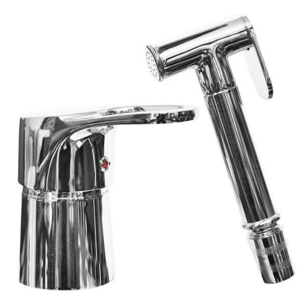 Смеситель для биде с гигенической лейкой Wisent W5221