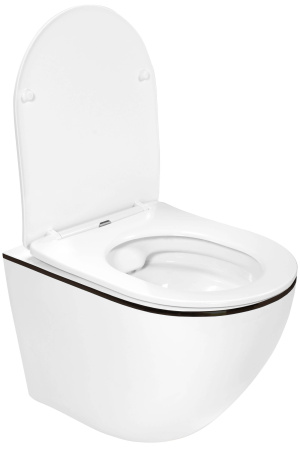 Подвесной унитаз Roxen Antares Black 530110-01B