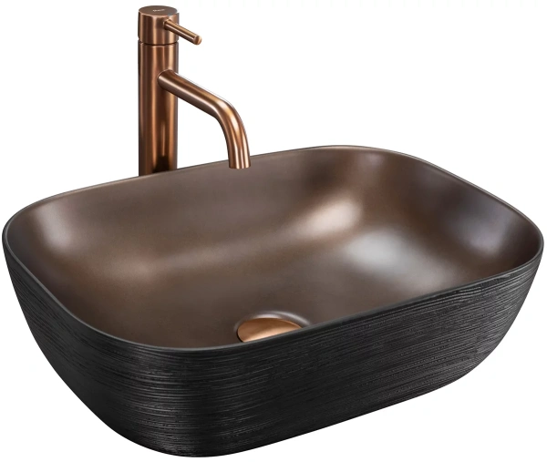 Умывальник Rea Belinda Copper Brush U6384