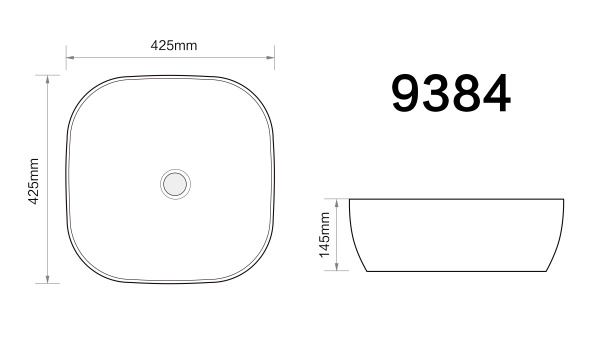 Умывальник Axus 9384