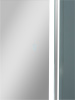 Шкаф зеркальный Continent Elmage White с подсветкой LED 45х80