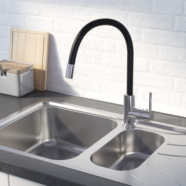 Смеситель для кухни с гибким изливом Iddis Kitchen 360 K36SBJBi05