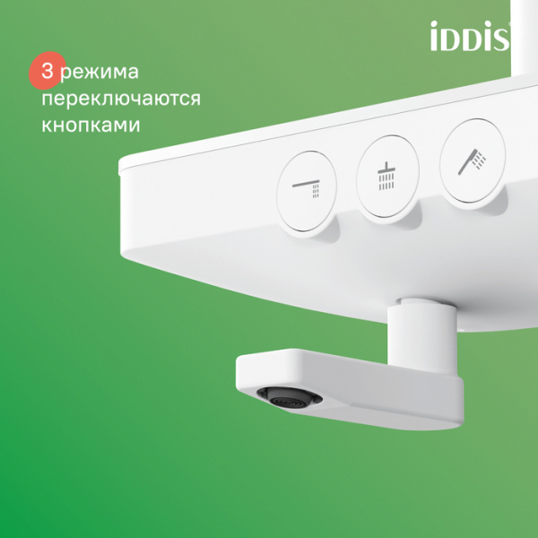 Душевая система Iddis Shelfy SHEWTBTi06