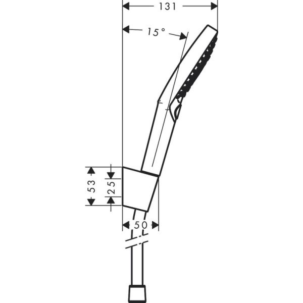 Душевой гарнитур Hansgrohe Raindance Select S 3jet 26701000