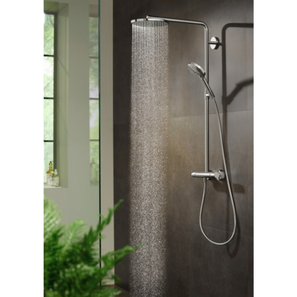 Душевая система термостатическая Hansgrohe Raindance Showerpipe S 1jet 27633000