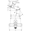 Смеситель Hansgrohe Talis 72401000