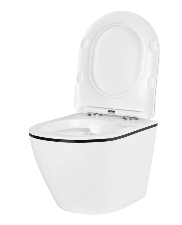 Подвесной унитаз Roxen Antares Black 530110-01B