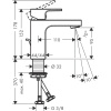 Смеситель Hansgrohe Vernis Shape 71568001
