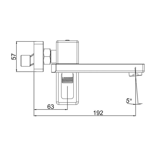 Смеситель Gappo G3217-3
