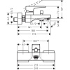 Смеситель Hansgrohe Metropol 32540340