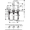 Смеситель Hansgrohe Logis 150 71133000