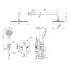 Душевая система встраиваемая Ideal Standard Ceraplan BD194AA