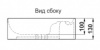 Умывальник CeramaLux D1306H004