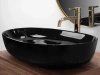 Умывальник Rea Cleo 61 black U6757