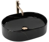 Умывальник Rea Nadia 50 Black Stone U9240