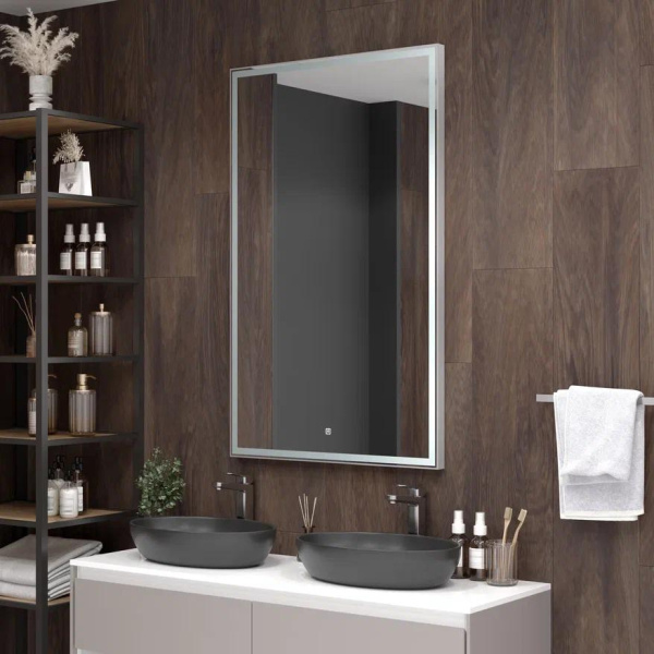 Зеркало Continent Strong Gray LED 60/70 70х120 Зеркало Continent Strong Gray LED 60/70 70х120