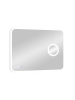 Зеркало Continent Bliss LED с увеличительным зеркалом и часами 120х80