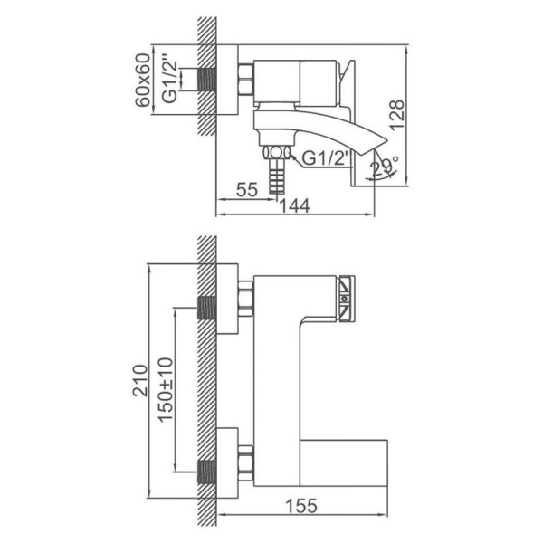 Смеситель с ручным душем Ledeme L3178U Смеситель с ручным душем Ledeme L3178U