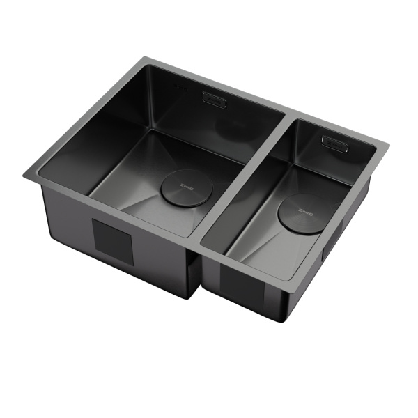 Кухонная мойка Zorg Zerox U/IF-R 60х45 PVD Gunblack Кухонная мойка Zorg Zerox U/IF-R 60х45 PVD Gunblack