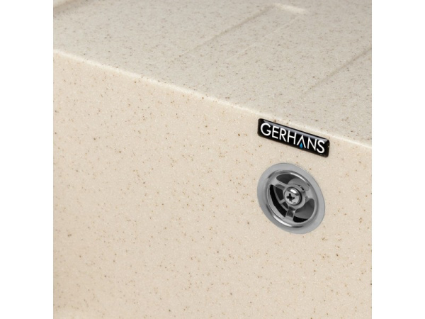 Кухонная мойка Gerhans B15-20 бежевая