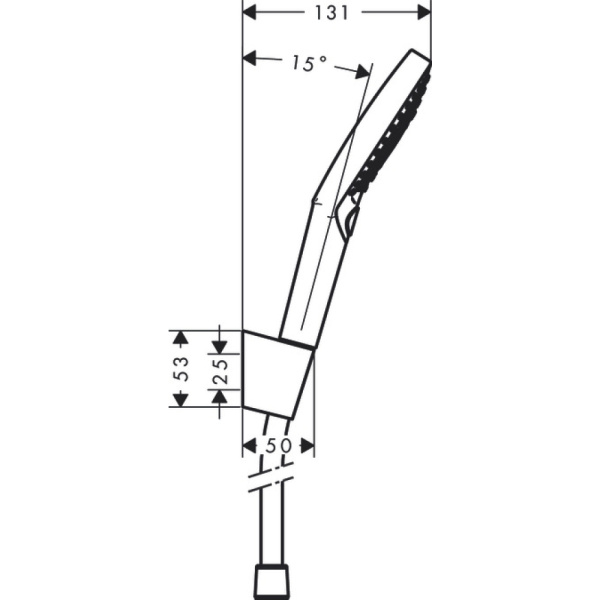 Душевой гарнитур Hansgrohe Raindance Select E 3jet 26721000