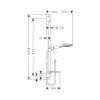 Душевой гарнитур Hansgrohe Raindance Select E 3jet 26621000 с мыльницей