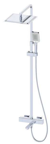 Душевая система + смеситель для умывальника встраиваемый Oliveeka OL-739901+869003-CR