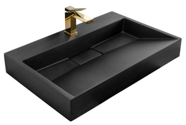 Умывальник Rea Goya Black 70 U8802 Умывальник Rea Goya Black 70 U8802