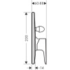 Смеситель встраиваемый Hansgrohe Talis 71746000