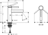 Смеситель Hansgrohe Finoris 76023670