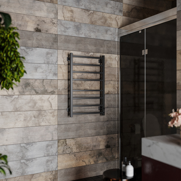 Полотенцесушитель электрический Roxen Square 11050-5385B 53х85