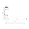 Сифон для раковины Wellsee Drainage System 182101000