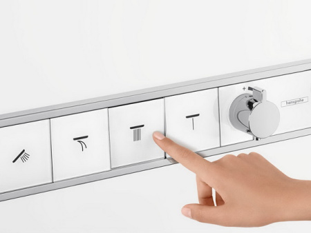Смеситель встраиваемый термостатический Hansgrohe RainSelect 15357000