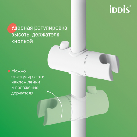 Душевая система Iddis Shelfy SHEWTBTi06