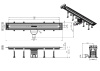 Душевой лоток Roxen Razor 80