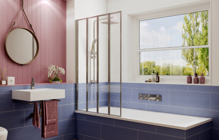 Душевая шторка для ванны Ambassador Bath Screens Левый