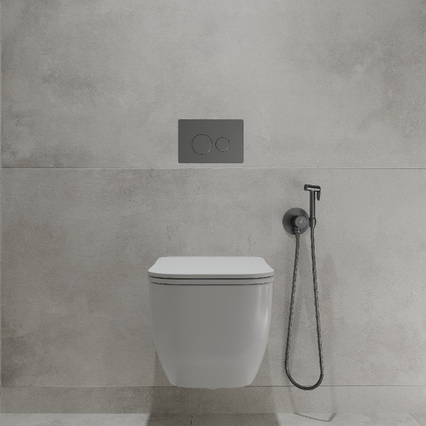 Комплект инсталляции Oliveeka OL-MQ-003 с унитазом OL-1216 и кнопкой OL-R22-BGM