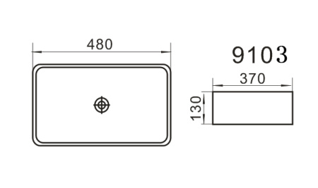 Умывальник Axus 9103