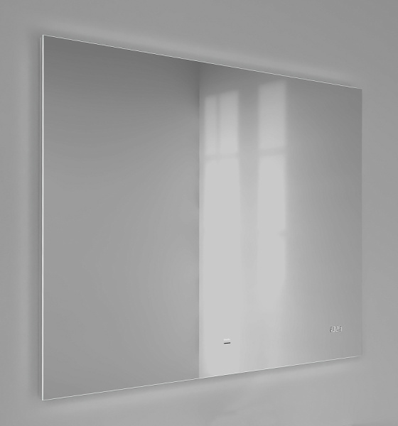 Зеркало Raval Kvadro 100x80 с часами детальное фото Зеркало Raval Kvadro 100x80 с часами