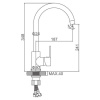 Смеситель Ledeme 4003W