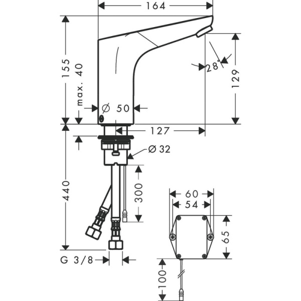Смеситель Hansgrohe Focus 31172000